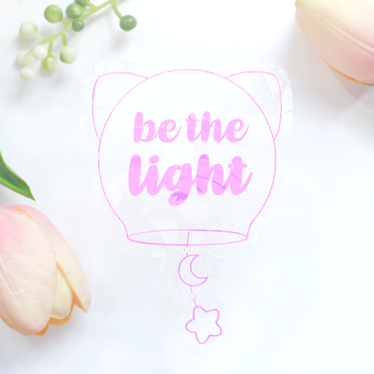 Be The Light Suncatcher Sticker