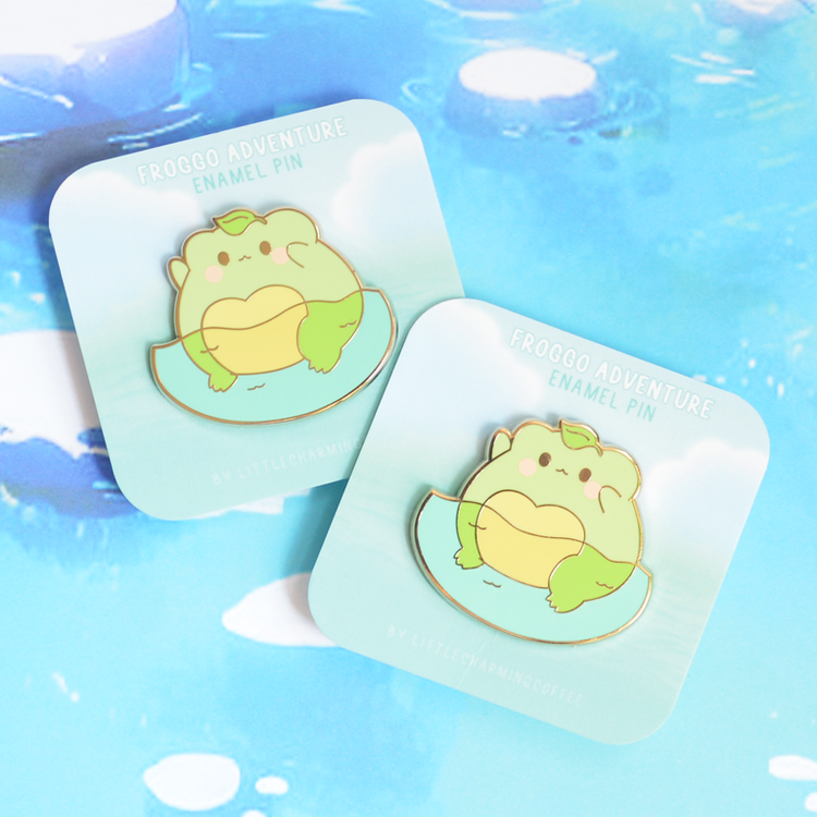 Froggo Adventure | Enamel Pin