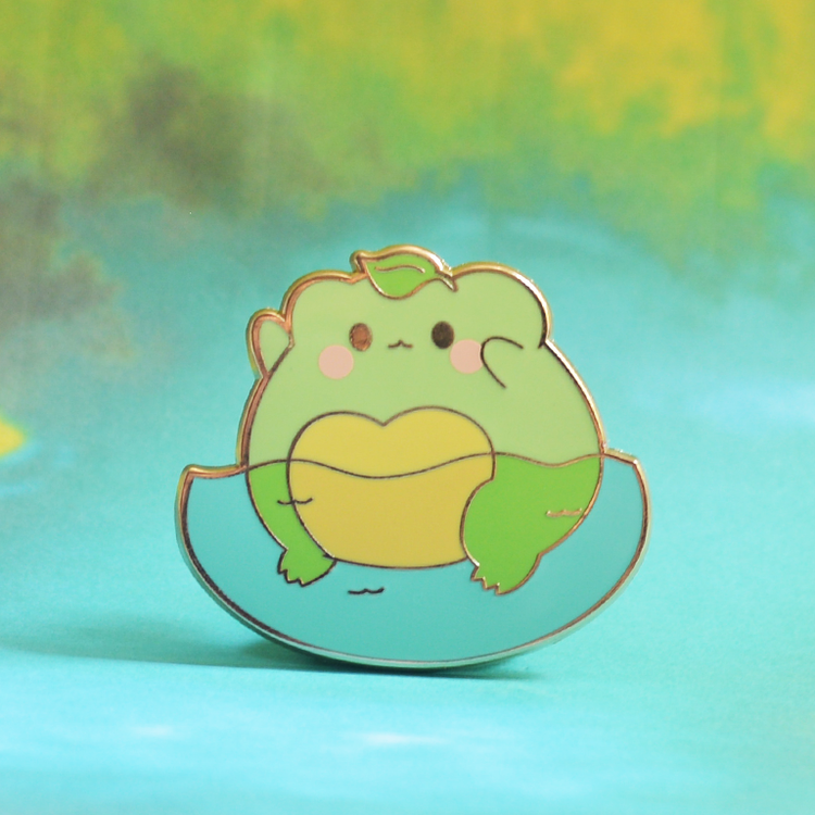 Froggo Adventure | Enamel Pin