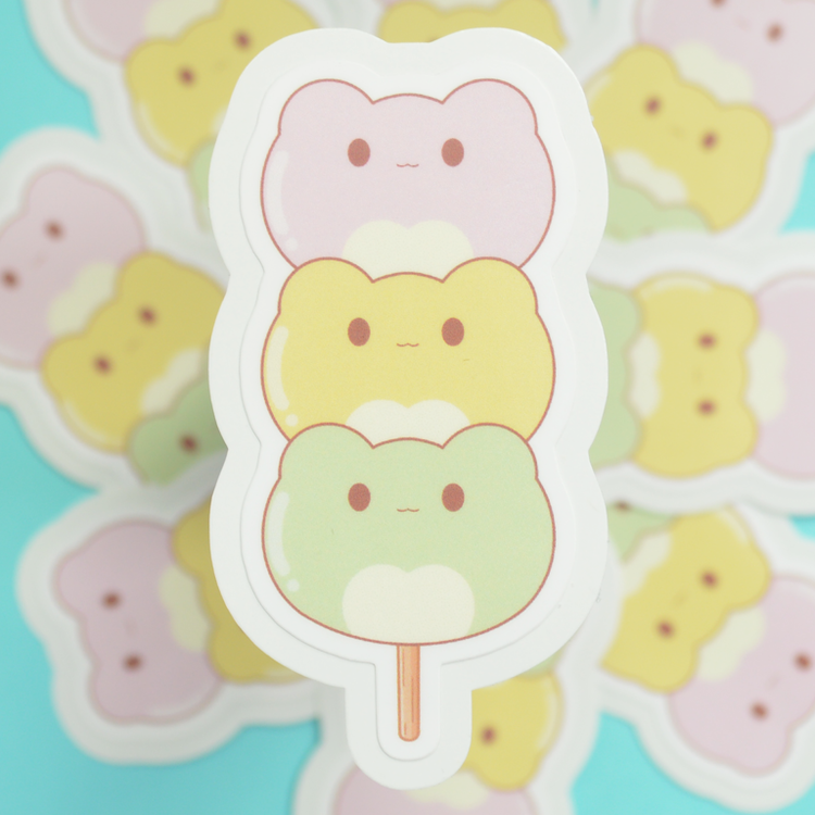 Froggo Dango | Die Cut Sticker