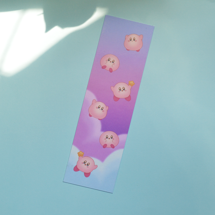 Kirby Night Sky Bookmark