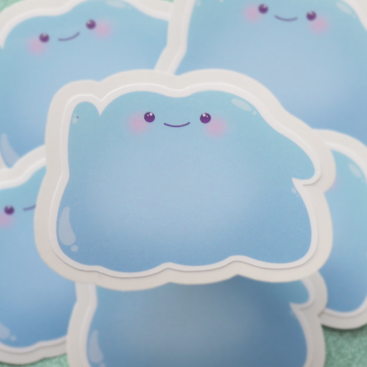 Shiny Ditto Die Cut Sticker